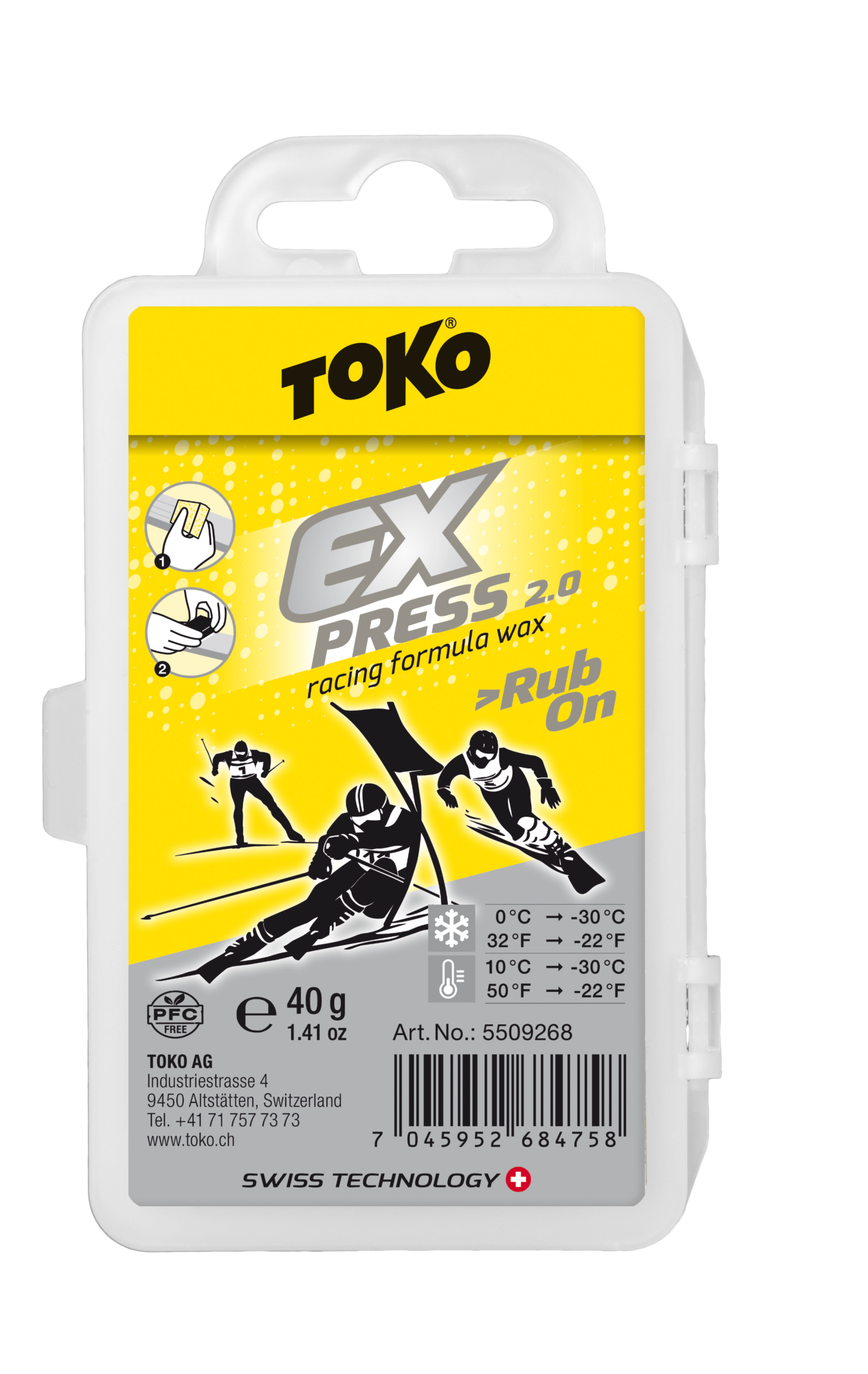 [Translate to english:] Toko Express Racing Rub-On