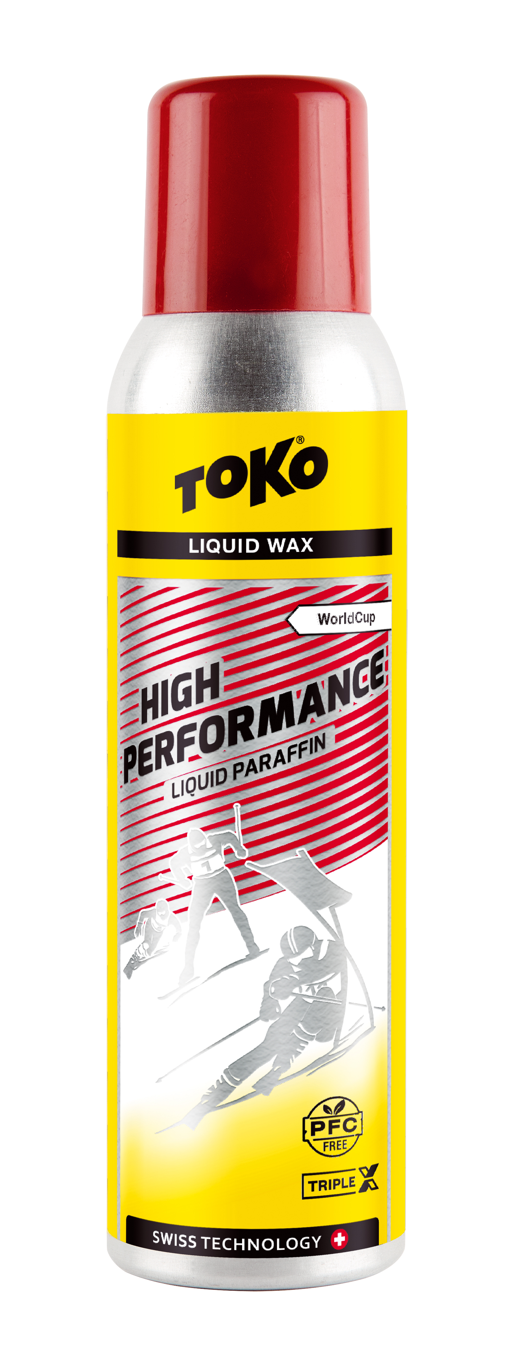 スキー TOKO HIGH PERFORMANCE LIQUID WAX 125ml toko.ch: High Performance Liquid Paraffin red