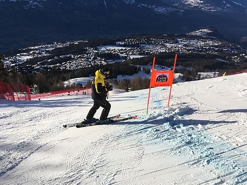 Crans Montana Abfahrt 2020