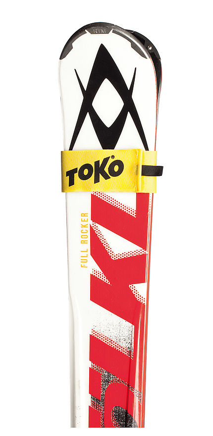 [Translate to english:] TOKO Ski Clip Alpine & Carving, usage