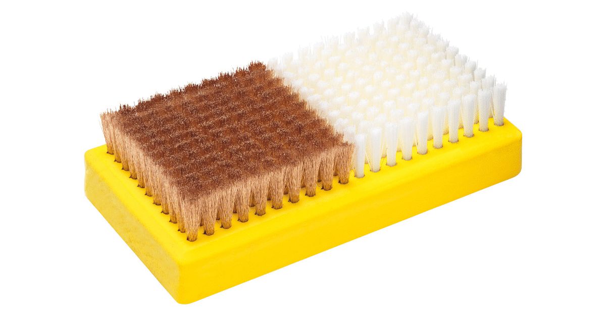 Spazzola Ovale Per Sci In Rame - Con Cinghia, Setole Media Durezza, Per Manutenzione Sci - Foto 4